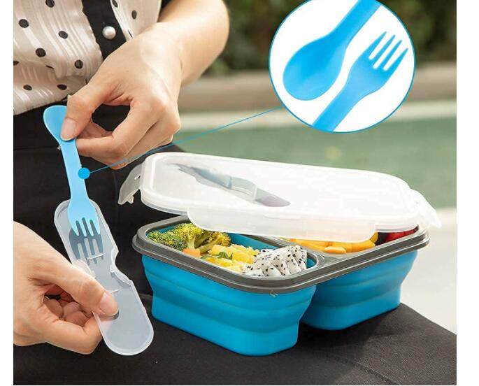 Silicone Collapsible Lunch box is microwave safe ? هل صندوق غذاء السيليكون القابل للطي آمن للاستخدام في الميكروويف؟