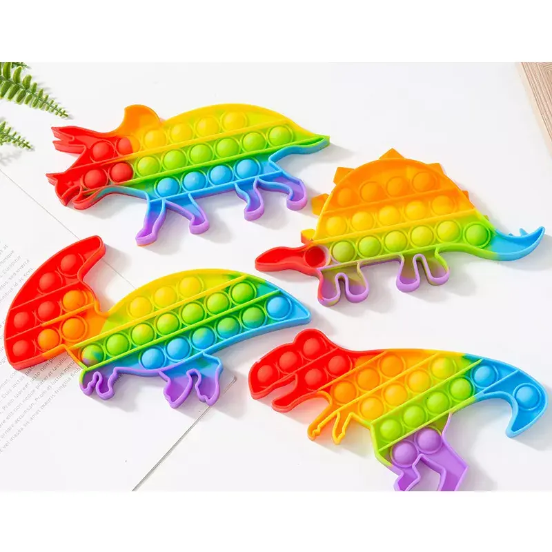 Silicone Dinosaur Pop it Sensory Fidget Toy