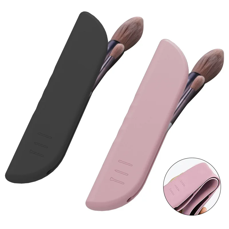 Makeup Brush Holder Travel Cosmetic Bag