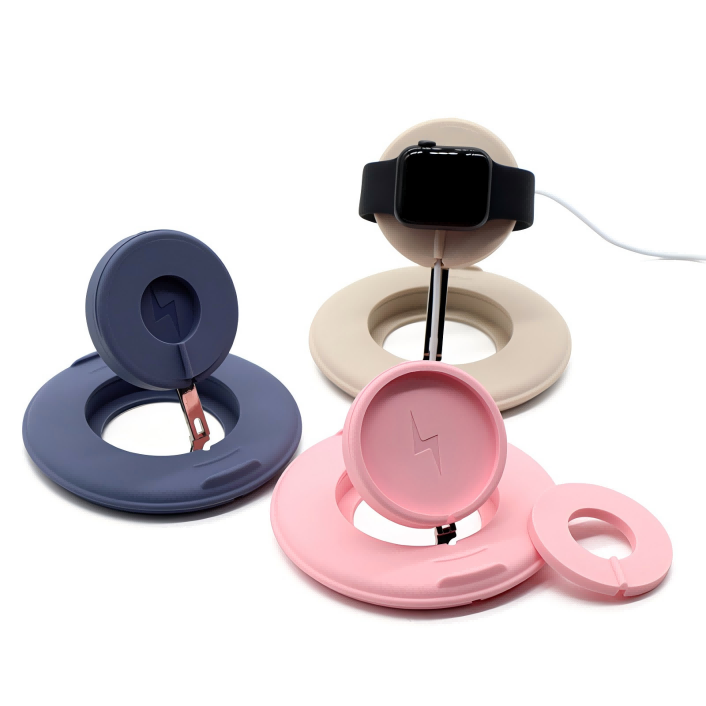 2 in 1 Magnetic Wireless Charger Stand For Cell phone Magsafe